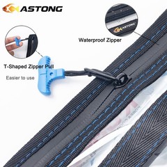 KASTONG 2 Layer Water-Proof Fishing Bait PVC Clear Storage Bag BaitShield