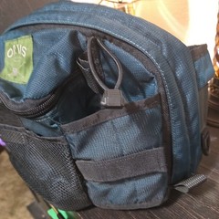 Orvis Fly Fishing Waist Pack Hip Pack Fanny Pack Teal Green Vintage EUC