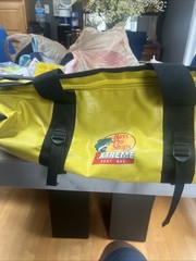 Bass Pro Shops Extreme Boat Bag Yellow Duffle Waterproof 27x10x10