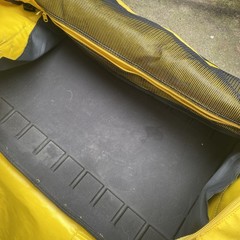 Bass Pro Shops Extreme Boat Bag Duffle Yellow Deck Tuff Waterproof ~ 29x15x12