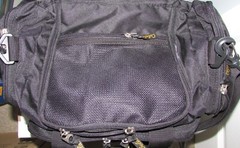 CABELA’S Fishing Utility Bag NWT 6 Pocket Weather Resistant Black 580033 NEW