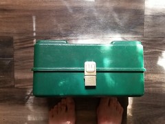 umco aluminum tackle box Model 103U Made In The USA