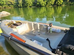 Fishing Caddy 9″ x 3″ (1x) – Boat & Kayak Mounted Compartment Tackle Caddy