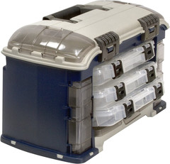 Angled Tackle System with Three 3560 Stowaway Boxes, Fishing Tackle Storage, Pre