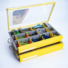 Deluxe Fishing Tackle Box, Waterproof 3600 & 3700 Terminal Tackle Trays, Orga…