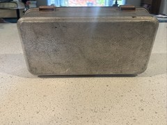 Umco Corporation Tackle Box Silver Vintage Model 131AS Aluminum Case