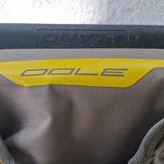 Plano Oole Tackle Bag Gray Black Yellow Soft Sided 3 Pockets Shoulder Strap