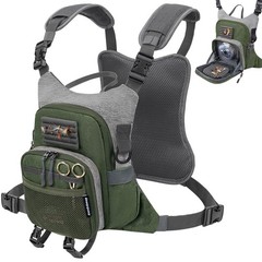 Fly Fishing Chest Pack Work Station Lightweight Tackle Bag QuickRelease