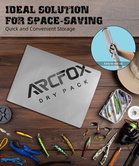 ARCFOX Leakproof Waterproof Fishing Weigh-in Bag w/ Measure Scale&Shoulder Strap