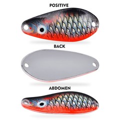 Metal Spoon Lure 4.5cm 11g Silver Plated Long Cast Bait for Bass Pike Perch