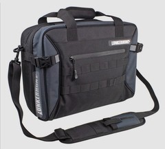 Lunkerhunt LTS AVID Messenger Bag Black Tackle Bag Kayak & Fly Fishing 2 Inserts