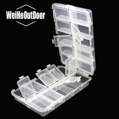 20 Compartments Tackle Box Lures Hooks Beads Fishing Accessories Storage Case