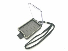 1 PC Rudder Fly Box Fly Fishing Double Sides Single Pocket Silicon Foam
