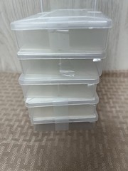 5 Plano Model 3449 Stowaway Box Fishing Craft Storage 7 Compartments