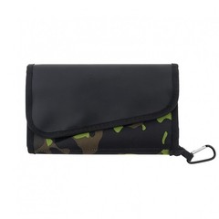 6-Pocket Nylon Soft Bait Bag, Portable Fishing Lure Pouch, New US Stock