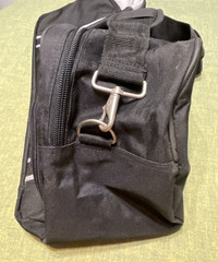 Abu Garcia Black Tackle Bag Carry on Shoulder ZipperPockets Poly Soft Sided Fish