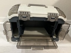 Plano Model 728 3600 Series Hardshell Tackle Box Organized Blue