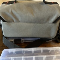 ec Plano PLAB35110 Weekend Series Tackle Case Soft Sided Gray Red Black & boxes