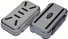 Fishing Tackle Box Lure Waterproof Compartments 2 Layer Hook Storage Case Medium