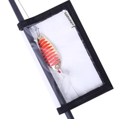 Lure Wraps PVC Clear Window includes 4 Packs Fishing Lure Wrap Lure Cover Jacket