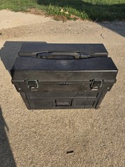 Vintage Plano Phantom Pro Tackle Box Fishing Tool Box Large Multi Drawer