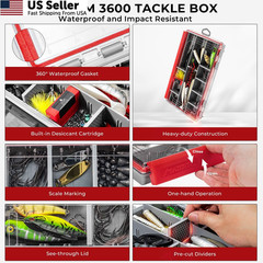 MadBite by KastKing 143pcs Freshwater Fishing Lure Kit, Includes Crankbaits,…