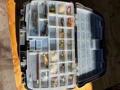 Plano Guide Series Three Level Tackle Box with Lures, Tools and Contents