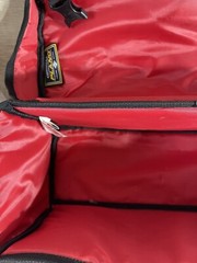 Plano 3700 Tackle Bag Gray Black Red Tackle Tray 15” Long