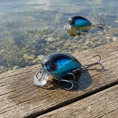 12pcs Plastic Fake Fish Lure Set for Rock Beach Fishing Freshwater Saltwater