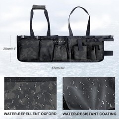 Fishing Bucket Organizer Multipockets Professional Practical Waterproof
