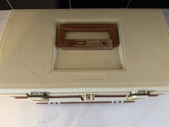 Vintage Plano 757 Fishing Tackle Box Top Storage With 4 Drawers Made In USA