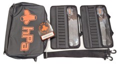 HPA Jig King Saltwater Lure Storage Bag BLACK (2 jig insert cards, 14″x10″x4.5″)