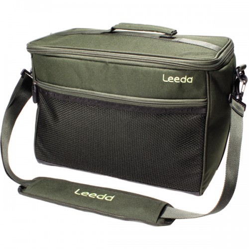 Fishing Tackle Bag, Compact Carryall, Strong, Comfort Grip, Outside Pockets