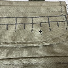Vintage Japanese Fishing Bag Made in Korea Military Green C1