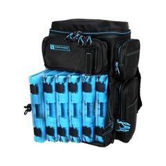 Evolution Fishing Drift Series Tackle Backpack – Blue, 3600 Size, Outdoor