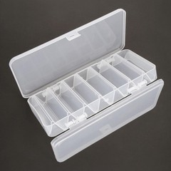 Double Side 14 Compartments Fishing Lure Box, Multi-function Fishing Tackle Box