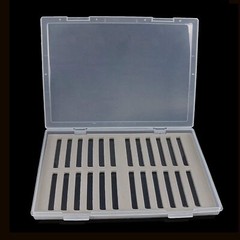 Aventik Large Capacity Fly Box Slim Clear Lid Collection Fishing Hook Tackle Box