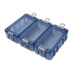 3Pcs Fishing Accessories Box Portable Storage Box Hook Container Lure Organizer