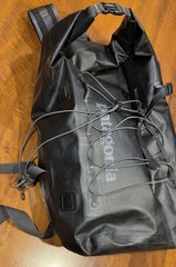 Patagonia Stormfront 45L Roll Top backpack – Black Dry Bag Waterproof