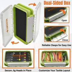 Sturdy Dual Sided Small Tackle Box Organizer