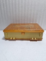 Plano 3215 Mini-Magnum SideKick Fishing Tackle Box W/Hildebrandt & Erie Spinners