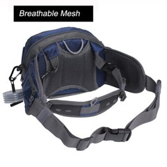 Fly Fishing Chest Pack Tackle Storage Hip Bag River Fishing Waist Pouch Bag