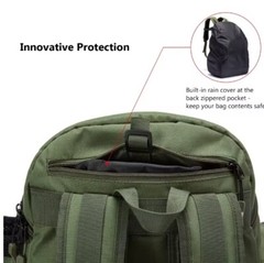 Fishing Bag Tackle Backpack Lightweight Tactical Tackle Box Multifunctional UK