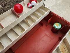 Vintage Fenwick Tackle Box 3.5 Wide Body Superb # 1