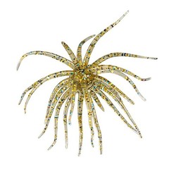 Floating Sea Urchin Lure Pack of 4 6.5cm 9cm TPE Soft Bait for Freshwater Use
