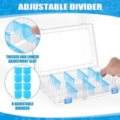 Durable 6 Pack of 3600 Fishing Tackle Boxes for Organized Outdoor Adventures