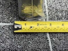 Megabass Clear Pouch II Tackle Bag Brand New With Tags EVA Carbon Fiber Print
