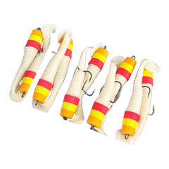10pcs 7.8cm PVC Fishing Lure for Perch Pike Croaker with Natural Swim Motion
