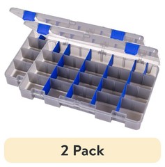 (2 pack) Flambeau Zerust Max Infused 5007 Tuff Trainer Fishing Boxes and Bait