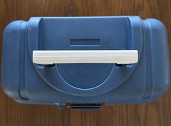 PLANO 6102 Blue Tackle Box with 3 Tier Folding Trays – Extra Vtg Fishing Gear
